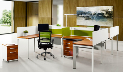 ZO-PF-012屏风办公桌